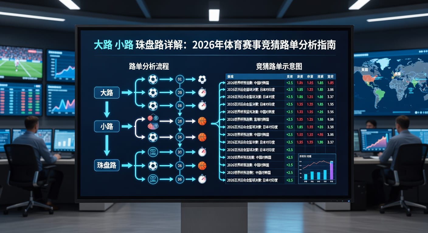 大路分析：2026年体育赛事观察与投注技巧思路