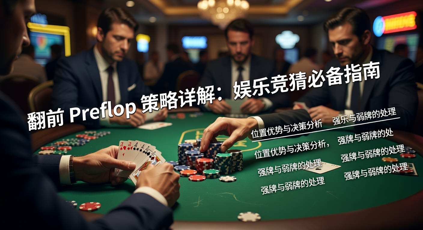 翻前 preflop 2026年实战思路