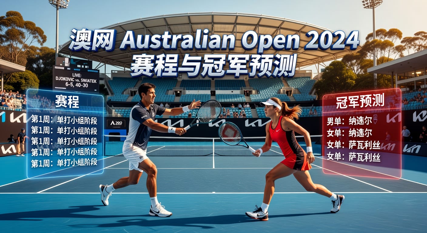 澳网 Australian Open 2026前瞻：赛程看点投注技巧
