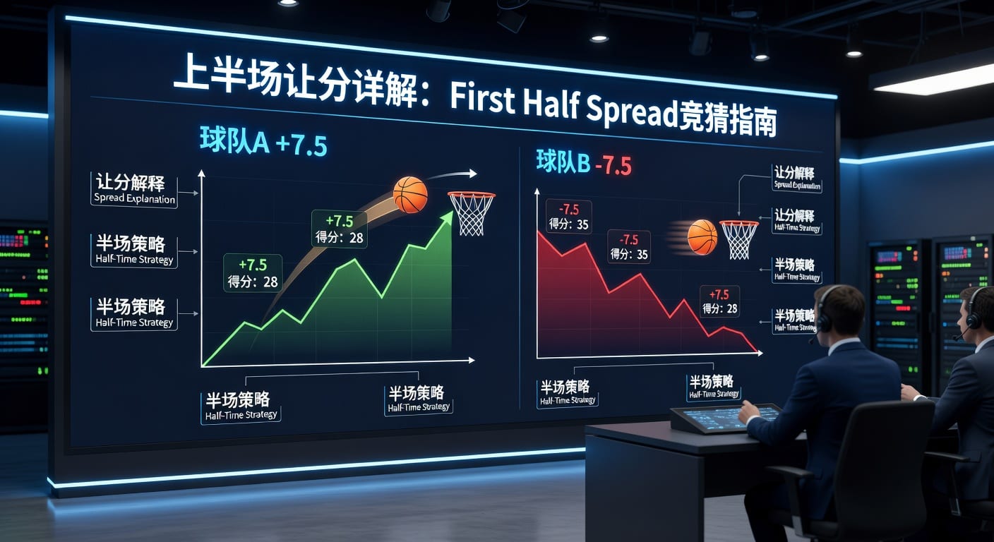 上半场让分 first half spread 赛前判断指南