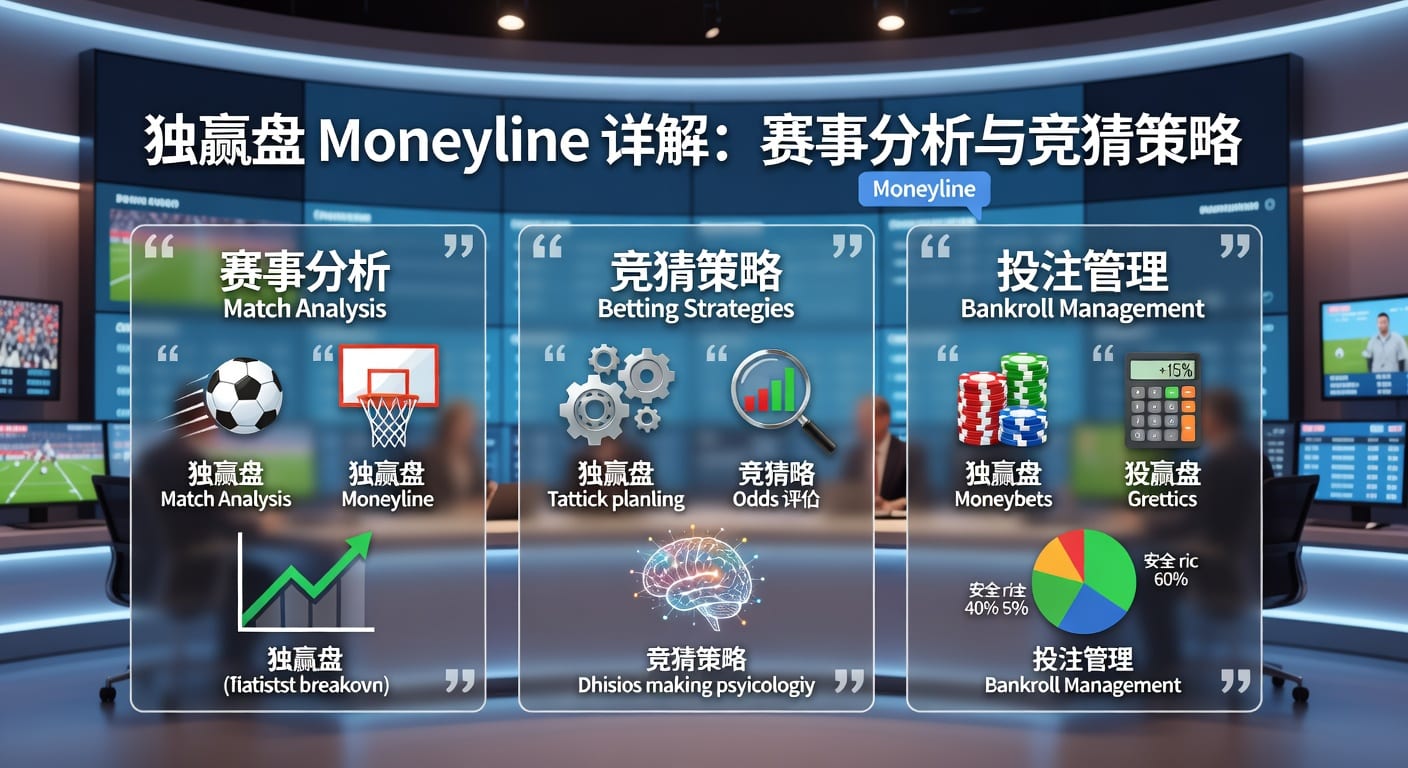 独赢盘 moneyline 实战解析：投注技巧与判断要点