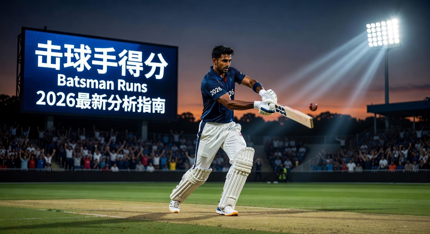 击球手得分 Batsman Runs：2026年赛事观察与判断要点