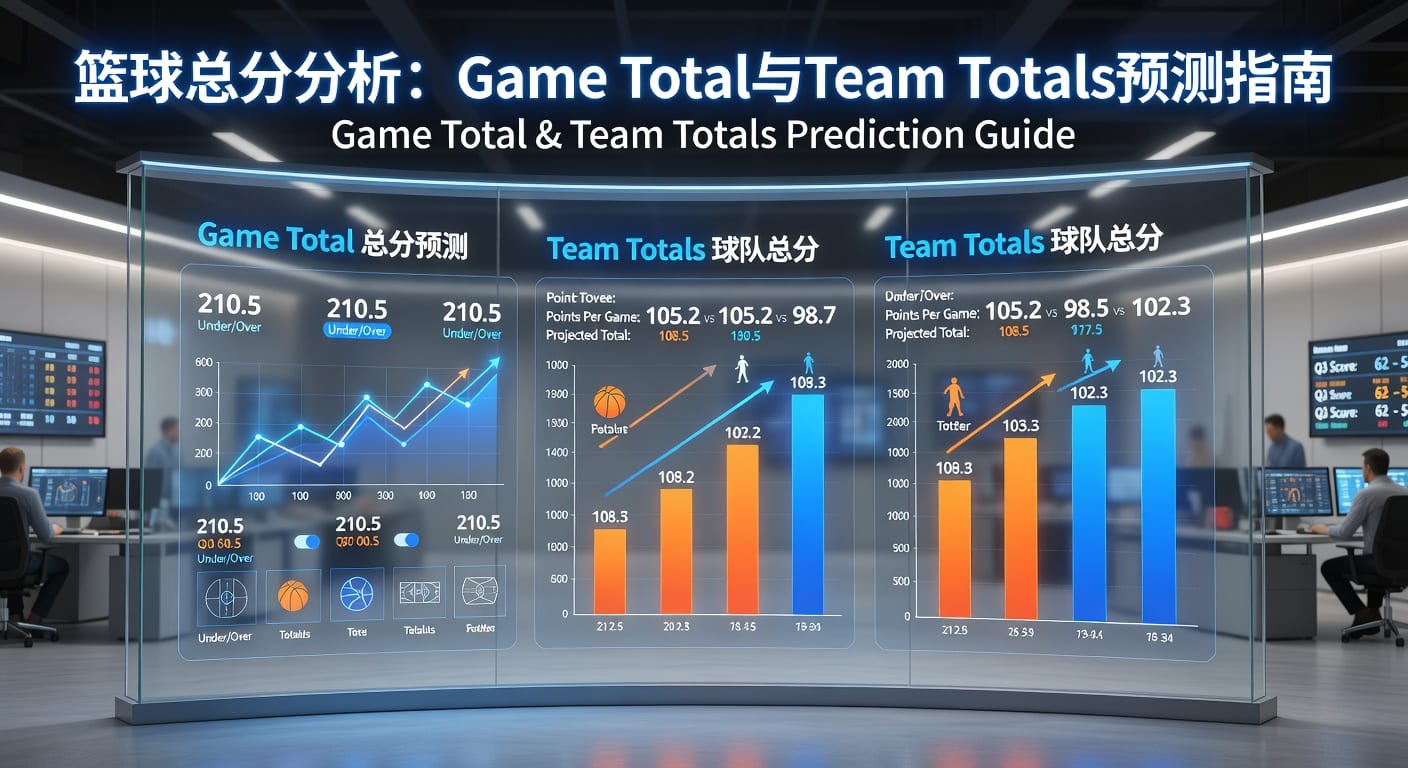 篮球总分 game total team totals实战指南